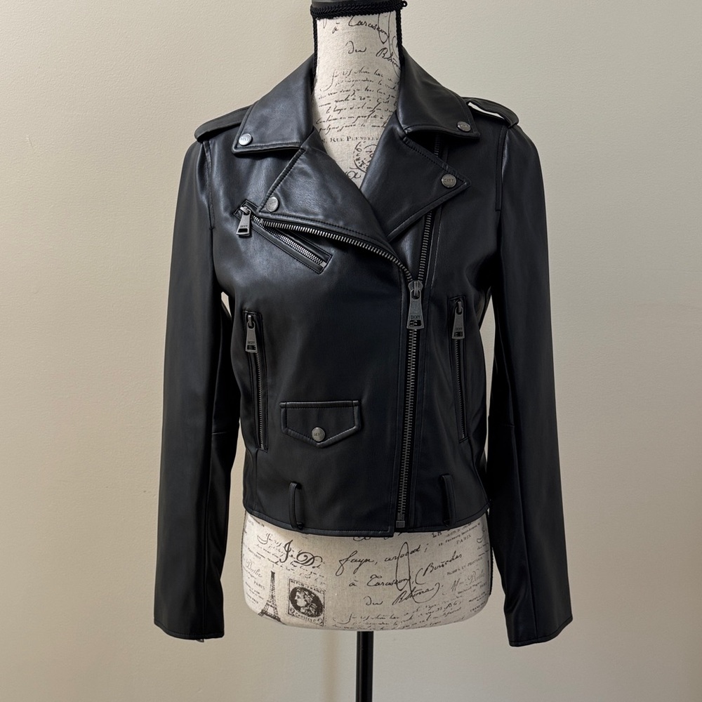 Classic Black Leather Jacket